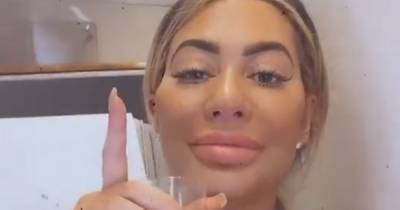 Chloe Ferry doesn't wear a face mask as she leaves Dubai after being slammed for holiday during pandemic - www.ok.co.uk - Dubai