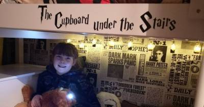 Mum surprises daughter with Harry Potter bedroom that cost just £200 to create - www.manchestereveningnews.co.uk