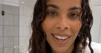 Rochelle Humes shares 'lockdown get ready' beauty routine – and why she bizarrely uses Marvin’s tops to style curls - www.ok.co.uk