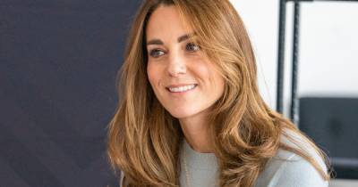 Kate Middleton shows off super-long straight hair after ditching honey blonde for darker colour - www.ok.co.uk