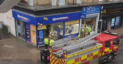 Fire crews dealing with 'potentially hazardous material' in property in Glasgow - www.dailyrecord.co.uk - Scotland