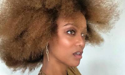 Tyra Banks rocks bold new look to deliver important message - hellomagazine.com