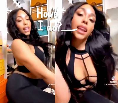 People Are FREAKING OUT Over Jordyn Woods' Sexy Buss It Challenge Video! - perezhilton.com