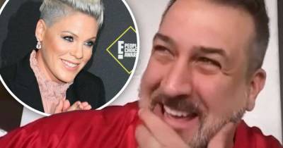 Joey Fatone on *NSYNC discusses 'being friend-zoned by Pink' - www.msn.com
