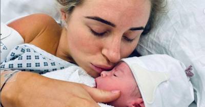 Dani Dyer unveils newborn baby's name after 'a lot of assumptions' - www.manchestereveningnews.co.uk - city Santiago