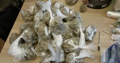 £7k drugs stash and cash seized by police in Ayrshire town - www.dailyrecord.co.uk - Scotland - city Ayrshire