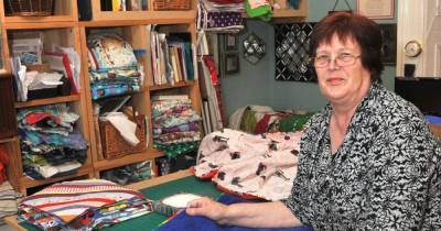 Lanarkshire group make 16,000th quilt for kids including those living in Wishaw - www.dailyrecord.co.uk - Scotland