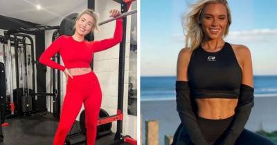 Love Island's Olivia Bowen, Lucie Donlan and Joanna Chimonides give us activewear goals while showing off their toned bodies - www.ok.co.uk