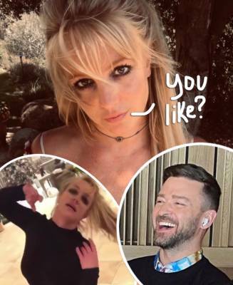 Britney Spears Gives Ex Justin Timberlake A Subtle Shoutout In New Dance Video! - perezhilton.com