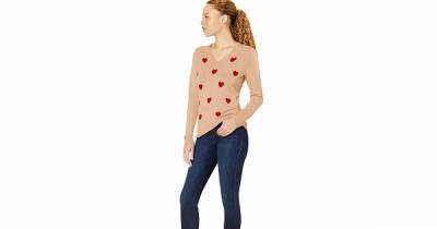 Get Festive for Valentine’s Day With This Adorable Heart Sweater - www.usmagazine.com