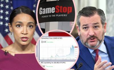 Why The GameStop Stock Craziness Is So F**ked Up, It Has AOC & Ted Cruz AGREEING! - perezhilton.com