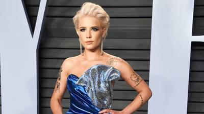 Halsey Shows Off Baby Bump In Gorgeous New Pic As She Reflects on Endometriosis Struggles ‘Scars’ - hollywoodlife.com