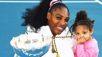 Serena Williams’ Daughter, 3, Looks Adorable In Blue Dress While Intently Watching Mom Play Tennis — Pics - hollywoodlife.com - Australia