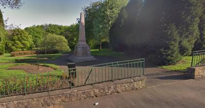 Sick vandals daub 'graphic images' on war memorial in Falkirk - www.dailyrecord.co.uk - Scotland