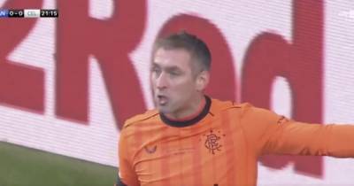 Allan McGregor's unseen Rangers reaction as wily keeper tells Bobby Madden his wonder save DIDN'T happen - www.dailyrecord.co.uk