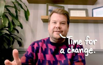 James Corden Says He's 'Fed Up With The Way I Look,' Announces Weight Watchers Partnership - perezhilton.com