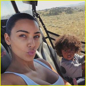 Kim Kardashian Shares the Results After Son Saint Cuts His Own Hair - www.justjared.com