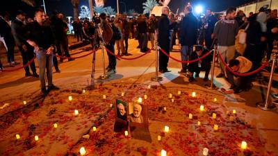 Soleimani anniversary marked in Baghdad with procession, candlelight vigil - www.foxnews.com - Iran - Iraq - city Baghdad