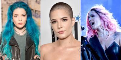 Halsey's Hair Style Evolution Over the Years! - www.justjared.com