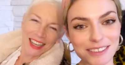 Annie Lennox apologises as she cosies up with daughter Lola after Covid vaccination - www.dailyrecord.co.uk
