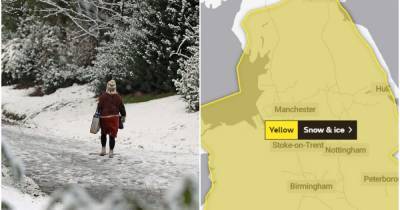 Met Office issues UK weather warnings for snow, ice and rain - www.manchestereveningnews.co.uk - Britain - Scotland