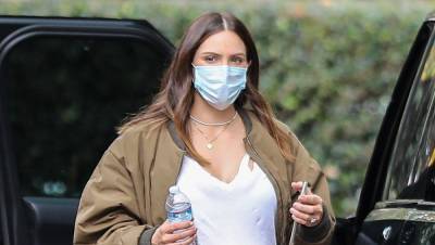 Pregnant Katharine McPhee Bumps Along to an Appointment - www.justjared.com - Beverly Hills