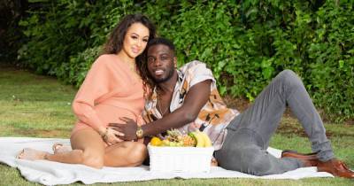 Love Island's Marcel Somerville's fiancée Rebecca Vieira gives birth to couple's first child - www.ok.co.uk