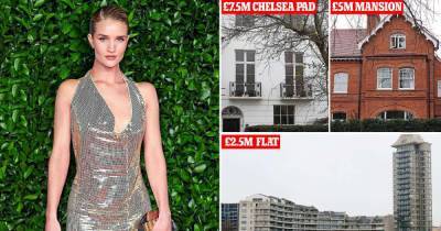Rosie Huntington-Whiteley puts down roots in London with Jason Statham - www.msn.com - Britain - London - California