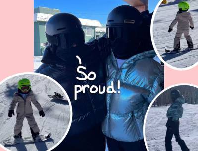 Stormi Webster Shows Off Stellar Snowboarding Skills On The Slopes Of Aspen! (VIDEO) - perezhilton.com - Colorado