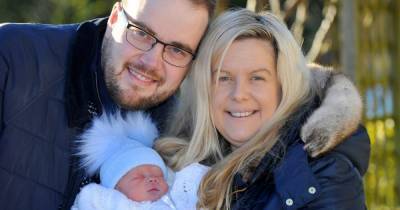 Gatehouse of Fleet couple receive extra-special Christmas present with arrival of little Munro - www.dailyrecord.co.uk