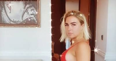 Gabby Allen shows off ‘baby bloat’ in candid Instagram video as she vows to show more ‘realness’ - www.ok.co.uk