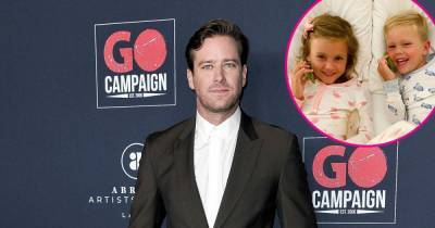 Armie Hammer Vows to Stop Posting Pics of His Kids for Their ‘Safety’ Amid Elizabeth Chambers Divorce - www.usmagazine.com - county Chambers - Cayman Islands