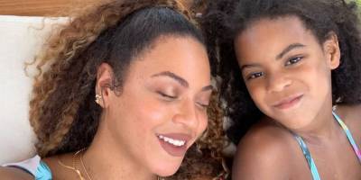 Beyoncé and Blue Ivy Twin in a Never-Before-Seen Mother-Daughter Selfie - www.harpersbazaar.com