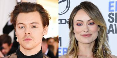Harry Styles & Olivia Wilde Hold Hands at His Manager's Wedding in New Photos, Have Dated for 'A Few Weeks' - www.justjared.com - California