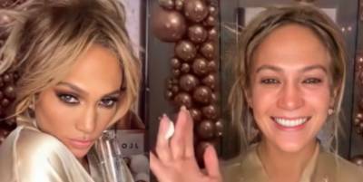 Watch Jennifer Lopez Take Off All Her Makeup and Break Down Her Skin Routine - www.elle.com
