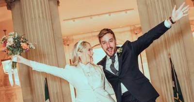 Pregnant Laura Whitmore gushes about 'magical and perfect' wedding to Iain Stirling - www.dailyrecord.co.uk - Dublin