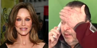 Tanya Roberts' Boyfriend Learned She's Still Alive While Being Interviewed on TV (Video) - www.justjared.com