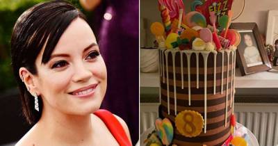 Lily Allen treats daughter Marnie to show-stopping birthday cake – but it collapses - www.msn.com