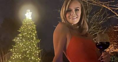 Amanda Holden sizzles in red swimsuit as refuses to take Christmas decorations down until February - www.ok.co.uk - Britain