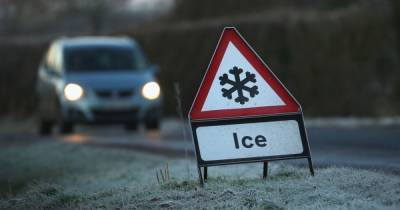 Yellow warning for ice issued for Greater Manchester with cold snap overnight expected to make roads treacherous - www.manchestereveningnews.co.uk - Manchester