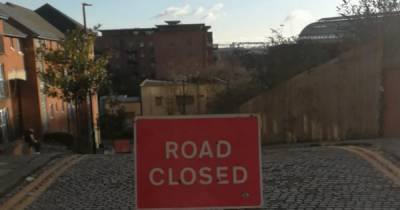 Manchester city centre's steepest street closed after big sinkhole appears - www.manchestereveningnews.co.uk - Manchester - city Inboxmanchester
