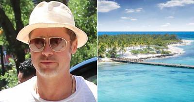 Shirtless Brad Pitt enjoys exotic five-star holiday - inside - www.msn.com - Turks And Caicos Islands