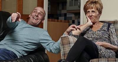 Who are Gogglebox stars Dave and Shirley as they look unrecognisable in wedding throwback - www.ok.co.uk