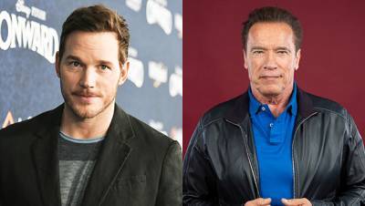 Chris Pratt Is Mistaken For Chris Evans By His Father-In-Law, Arnold Schwarzenegger, In Hilarious Video - hollywoodlife.com