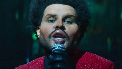 The Weeknd Is Completely Unrecognizable With Prosthetic Fillers In New Music Video For ‘Save Your Tears’ - hollywoodlife.com - USA