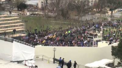 Bomb threat causes 2 brief Capitol building evacuations as DC protests erupt during electoral count - www.foxnews.com