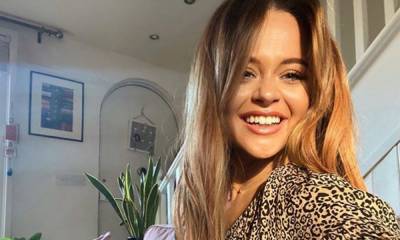 Emily Atack shares video from her bath for hilarious reason - hellomagazine.com