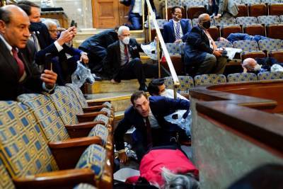 Lawmakers, aides and others sheltering inside Capitol describe chaos; at least 1 dead - www.foxnews.com