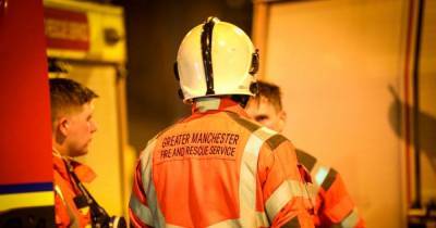 Man taken to hospital with minor burns following flat fire in Tameside - www.manchestereveningnews.co.uk - Manchester