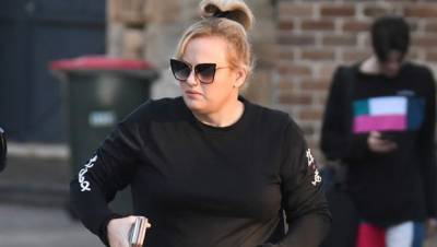 Rebel Wilson Stuns In A Crop Top Leggings For ’80s inspired Fitness Pic After 60 Lb. Weight Loss - hollywoodlife.com